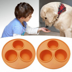 Pet Treat Tray Silicone Dog Treat Molds Easy Clean Homemade Freezable Create Healthy Treats Dishwasher Safe Dog [...]