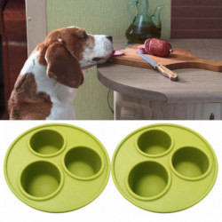 Pet Treat Tray Silicone Dog Treat Molds Easy Clean Homemade Freezable Create Healthy Treats Dishwasher Safe Dog [...]