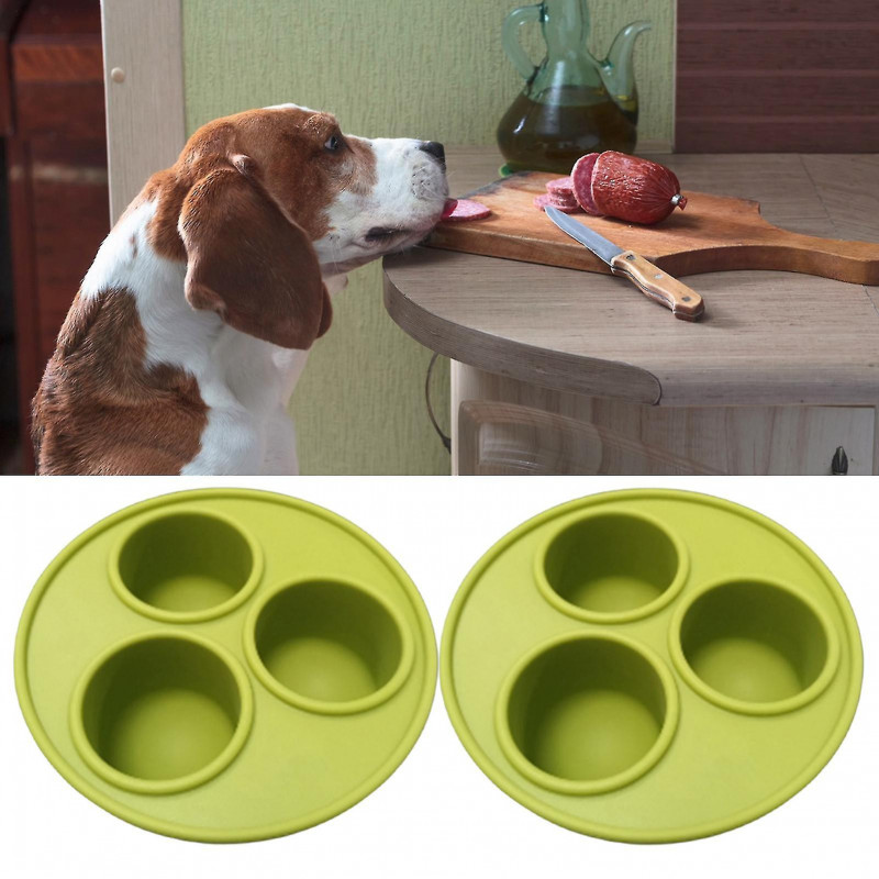 Pet Treat Tray Silicone Dog Treat Molds Easy Clean Homemade Freezable Create Healthy Treats Dishwasher Safe Dog [...]