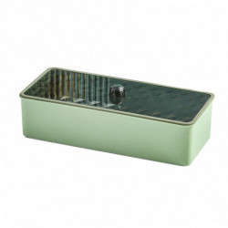 Multilayer Dustproof Draining Chopstick Storage Box for Kitchen - Green Multilayer Dustproof Draining Chopstick Storage Box for Kitchen - Green