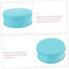 Crackers Cookies Biscuits Tin with Lid - 6pcs Storage Jar Sugar Case Sweet Container