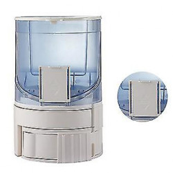 Large Capacity 2 in 1 Pet Water Food Dispenser for Puppy Dog - Translucent Blue Large Capacity 2 in 1 Pet Water Food Dispenser for Puppy Dog - Translucent Blue