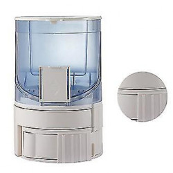 Large Capacity 2 in 1 Pet Water Food Dispenser for Puppy Dog - Translucent Blue Large Capacity 2 in 1 Pet Water Food Dispenser for Puppy Dog - Translucent Blue