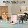 Automatic WiFi Cat Feeders, Timed Smart Pet Dry Food Dispenser with APP & Twist Lock Lid, Up to 10 Meals Per Day, [...]