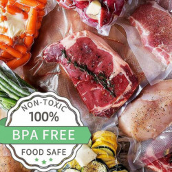 Vacuum Sealed Bags 20cm*5m Roll Of 4 Packs For Food Preservation Bags Bpa Free, Ideal For Vacuum Storage. Vacuum Sealed Bags 20cm*5m Roll Of 4 Packs For Food Preservation Bags Bpa Free, Ideal For Vacuum Storage.