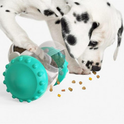 Dog Puzzle Toys Pet Food Interactive Tumbler Slow Feeder Funny Toy Food Treat Dispenser for Pet Dogs Cats Training [...]