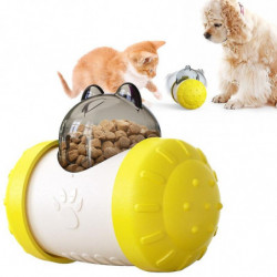 Dog Puzzle Toys Pet Food Interactive Tumbler Slow Feeder Funny Toy Food Treat Dispenser for Pet Dogs Cats Training [...]