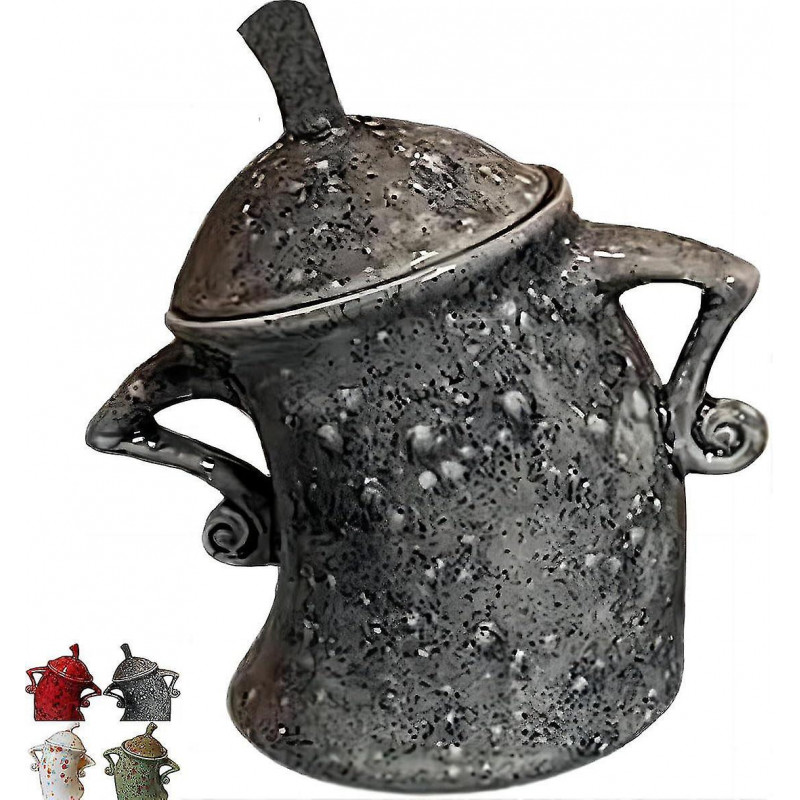 Bidon avec attitude, bonbon de conserve Sassy, joli pot de stockage de nourriture avec couvercle hermétique pour [...]