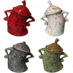 Bidon avec attitude, bonbon de conserve Sassy, joli pot de stockage de nourriture avec couvercle hermétique pour [...]