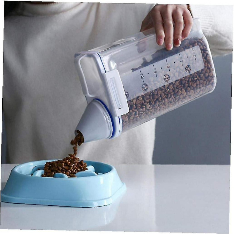 Dog Food Bucket Lightweight Pet Food Storage Box Dog Food Moisture-proof Storage Bucket Universal Storage Tank Pet [...]