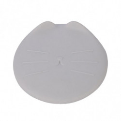 Universal Cat Canned Lid Storage Fresh Keeping Pet Food Can Covers Grey Universal Cat Canned Lid Storage Fresh Keeping Pet Food Can Covers Grey