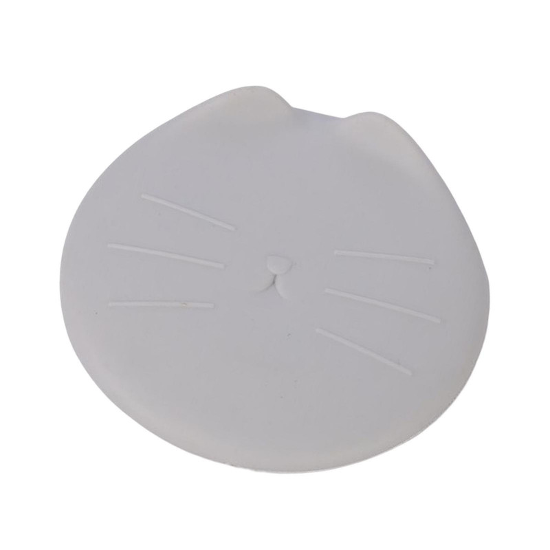 Universal Cat Canned Lid Storage Fresh Keeping Pet Food Can Covers Grey