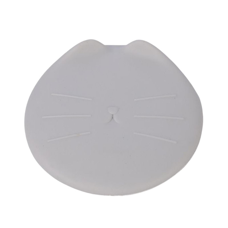 Universal Cat Canned Lid Storage Fresh Keeping Pet Food Can Covers Grey