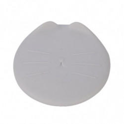 Universal Cat Canned Lid Storage Fresh Keeping Pet Food Can Covers Grey Universal Cat Canned Lid Storage Fresh Keeping Pet Food Can Covers Grey