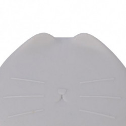 Universal Cat Canned Lid Storage Fresh Keeping Pet Food Can Covers Grey Universal Cat Canned Lid Storage Fresh Keeping Pet Food Can Covers Grey