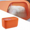 Storage Moisture-proof Leak-proof Beans Supplies Abs+pp+metal Home Small Orange