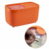 Storage Moisture-proof Leak-proof Beans Supplies Abs+pp+metal Home Small Orange