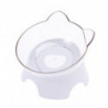 Pet Bowl Cat Food Container Cat-ear-shaped Pet Food And Water Feeder Dog Bo