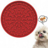 Chien Slow Dispensing Treater Mat Dog Lick Pad Beurre d’arachide Lick Mat