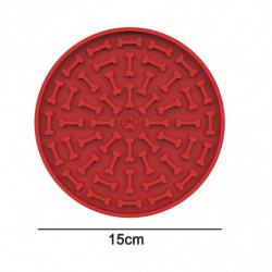 Chien Slow Dispensing Treater Mat Dog Lick Pad Beurre d’arachide Lick Mat Chien Slow Dispensing Treater Mat Dog Lick Pad Beurre d’arachide Lick Mat