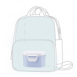 Portable Baby Formula Milk Powder Container Box With Scoop, Bpa Free Blue L Portable Baby Formula Milk Powder Container Box With Scoop, Bpa Free Blue L