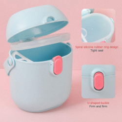 Boîte de lait en poudre portable Boîte de stockage de nourriture imperméable à l’eau et étanche de grande capacité [...]