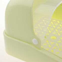 Milk Bottle Organizer Baby Bottle Dishes Container Food Storage Box Green Milk Bottle Organizer Baby Bottle Dishes Container Food Storage Box Green
