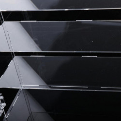 3-layer Acrylic Display Case Stand Desk Dustproof Protective Box Container 3-layer Acrylic Display Case Stand Desk Dustproof Protective Box Container