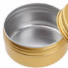 5pcs Empty Makeup Aluminium Pot Jar Tin Lip Balm Container Storage Box 100ml 5pcs Empty Makeup Aluminium Pot Jar Tin Lip Balm Container Storage Box 100ml