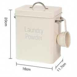 Poudre Linge Boîtes en poudre Cuisine Nourriture Grain Riz Récipient était Poudre Linge Boîtes en poudre Cuisine Nourriture Grain Riz Récipient était