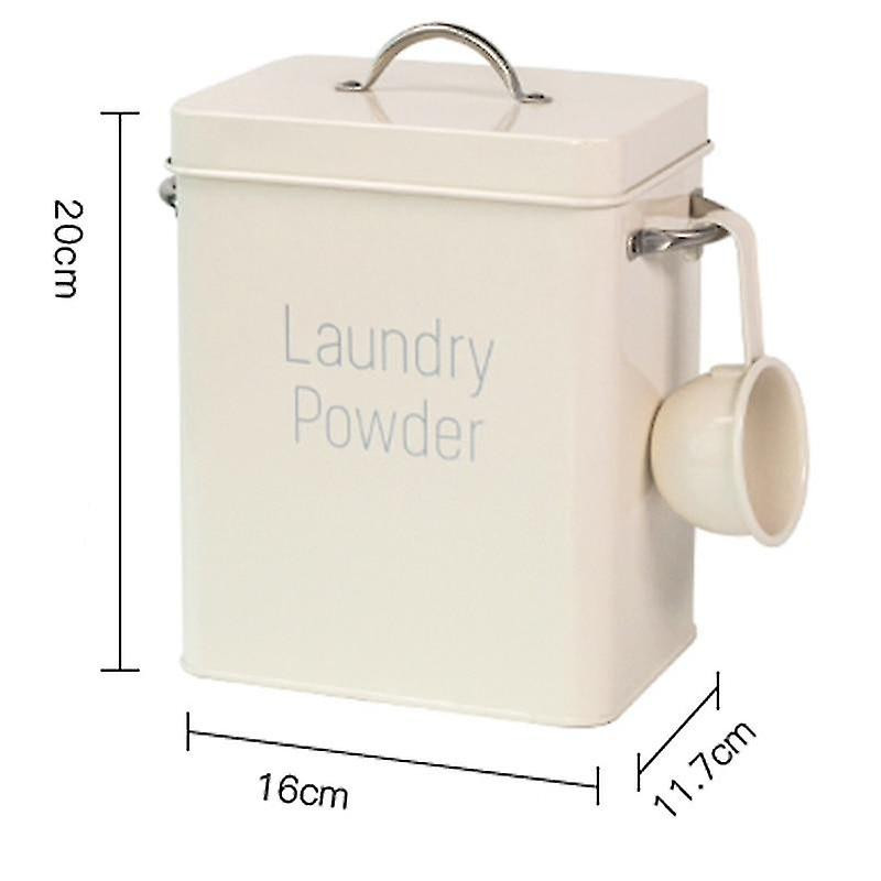 Poudre Linge Boîtes en poudre Cuisine Nourriture Grain Riz Récipient était Poudre Linge Boîtes en poudre Cuisine Nourriture Grain Riz Récipient était