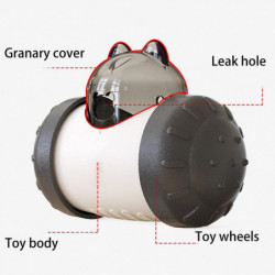 Multifonctionnel Rolling Tumbler Pet Food Feeder Pet Food Spiller Raining Pet Car Toy Pet Educational Toys Pet [...]