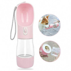 Bouteille d’eau pour chien, distributeur d’eau pour chien multifonctionnel et portable Bouteille d’eau pour chien, distributeur d’eau pour chien multifonctionnel et portable