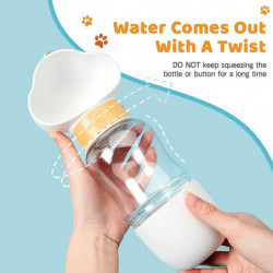 350 Ml Dog Water Bottles With 200ml Food Container, Leak Proof Portable Pet Water Bottle, Drinking Feeder For [...]