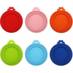 Pet Can Covers, Pet Food Tin Lids Universal Silicone Cat Dog Food Can Lids Pet Can Covers, Pet Food Tin Lids Universal Silicone Cat Dog Food Can Lids