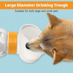 350 Ml Dog Water Bottles With 200ml Food Container, Leak Proof Portable Pet Water Bottle, Drinking Feeder For [...]