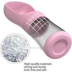 Dog Water Bottle, 330ml Dog Travel Water Portable Dog Water Bottle Pet Outdoor Drinking Cup Water Dispenser Dog [...]