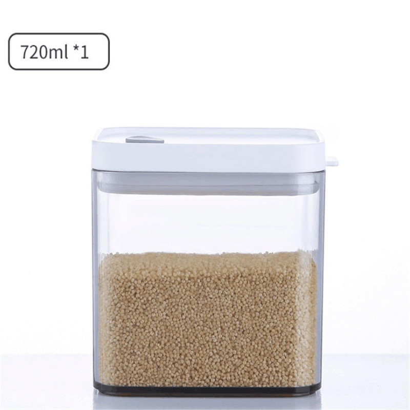 Same Day Delivery Kitchen Transparent Moistureproof And Fresh-keeping Sealed Storage Tank