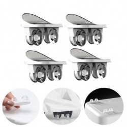 Adhesive Casters Pulley Rollers For Trash Can Storage Box One-way Wheels Adhesive Casters Pulley Rollers For Trash Can Storage Box One-way Wheels