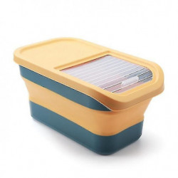 Collapsible Dog Food Stora Container Pet Food Container With Lids Tight Cat Food Containers Foldable Kit Rice Stora Collapsible Dog Food Stora Container Pet Food Container With Lids Tight Cat Food Containers Foldable Kit Rice Stora