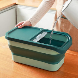 Collapsible Dog Food Stora Container Pet Food Container With Lids Tight Cat Food Containers Foldable Kit Rice Stora Collapsible Dog Food Stora Container Pet Food Container With Lids Tight Cat Food Containers Foldable Kit Rice Stora