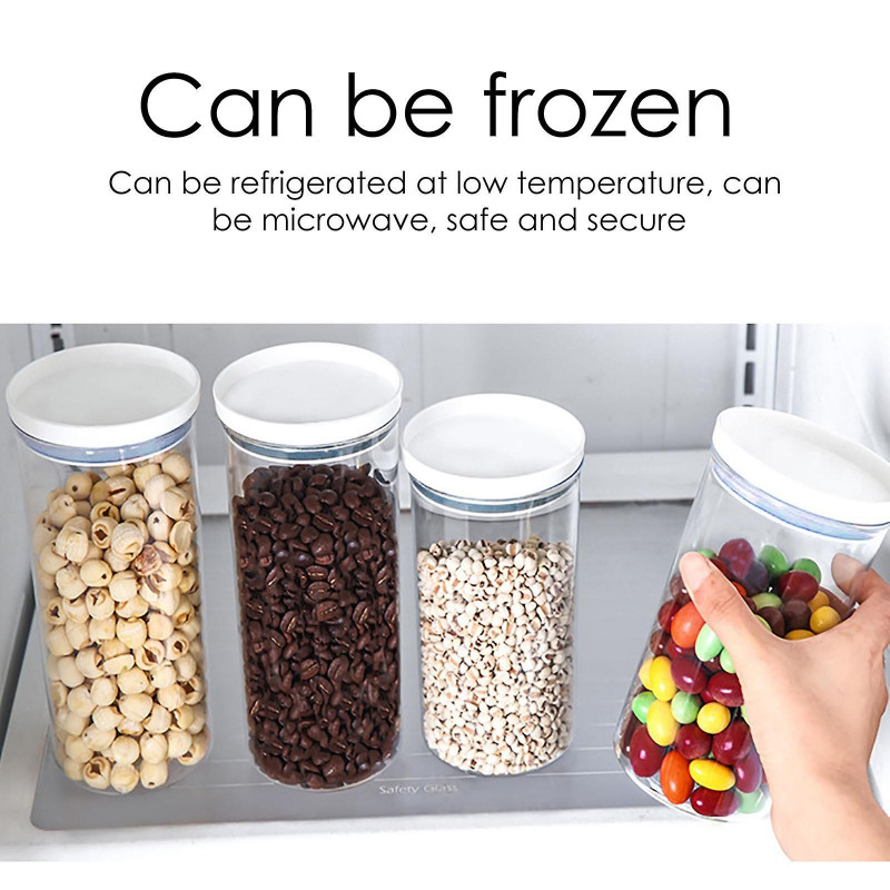 Snack Storage Buckets Sealed Moisture-proof Containers Sealed Cans