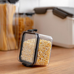 Kitchen Sealed Jar With Lid Moisture Fresh-keeping Box For Whole Grains 2pc Kitchen Sealed Jar With Lid Moisture Fresh-keeping Box For Whole Grains 2pc