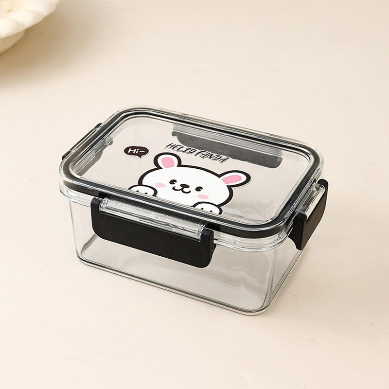 Refrigerator Sealed Food-grade Transparent Plastic Box Convenient Box Large-capacity Fruit Container