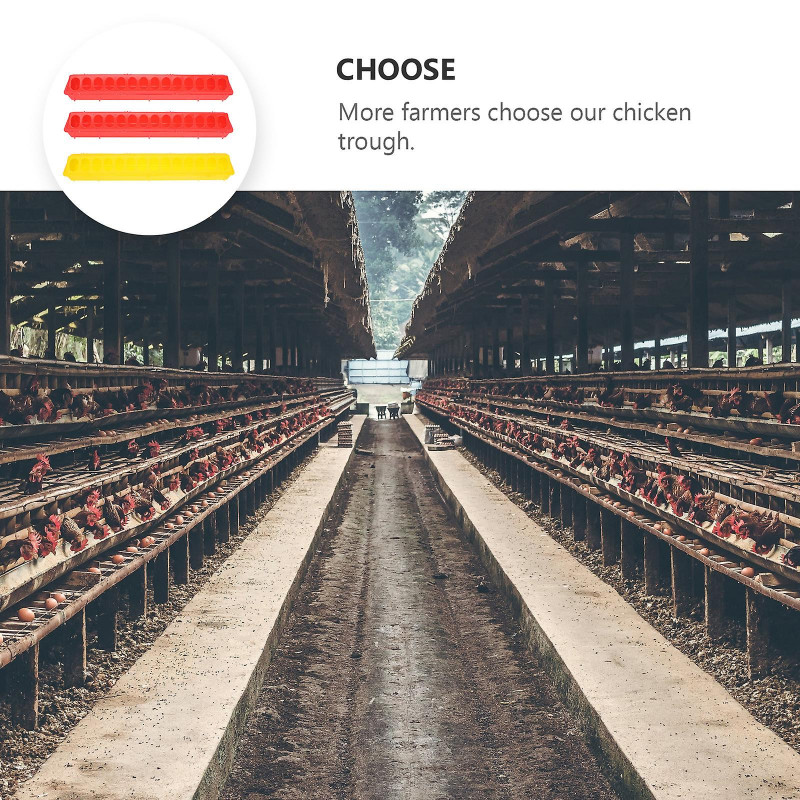 3 Pcs Pigeon Feeding Trough Food Feeding Groove Bowls Pigeon Food Container