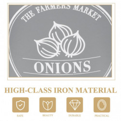 3pcs Household Onion Storage Buckets Food Storage Buckets Potato Containers 3pcs Household Onion Storage Buckets Food Storage Buckets Potato Containers