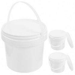3pcs Toy Organizers Candy Buckets Foods Snacks Containers Table Sundries Storage Bucket(1L) 3pcs Toy Organizers Candy Buckets Foods Snacks Containers Table Sundries Storage Bucket(1L)