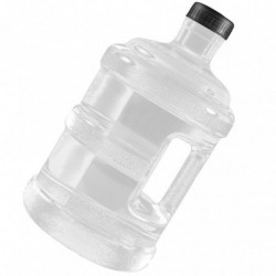 Seau de stockage d’eau épaissir transparent Cruche d’eau minérale de grande capacité avec poignée Seau de stockage d’eau épaissir transparent Cruche d’eau minérale de grande capacité avec poignée