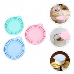 3 Pcs Pet Food Can Lids Universal Cat Food Can Lids Universal Pet Food Can Cover Dog Food Can Covers 3 Pcs Pet Food Can Lids Universal Cat Food Can Lids Universal Pet Food Can Cover Dog Food Can Covers