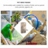 Mangeoire pour perroquets Bol de nourriture pour oiseaux Récipient de nourriture pour perroquets Bol [...]